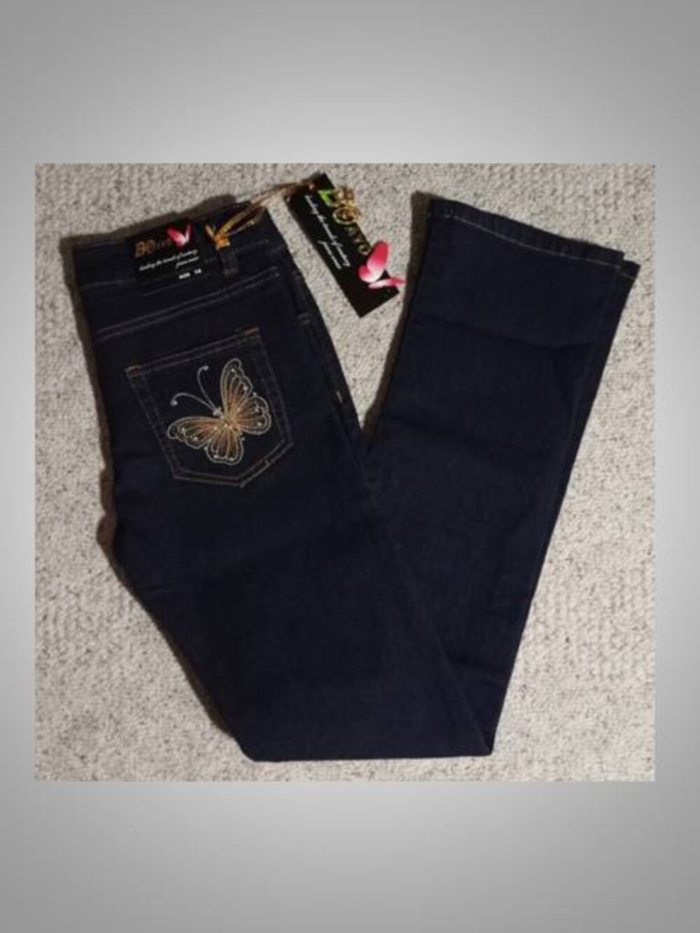 NWT BOayo  juniors embellished  jeans size 7/8